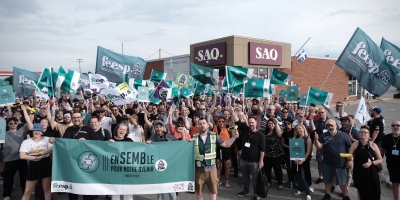 Congrès de la FEESP 2024-06-04 - Manifestation à Arvida