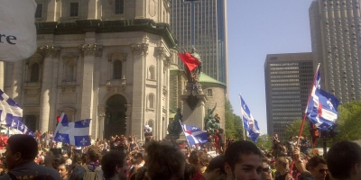 Grève étudiante août 2012
